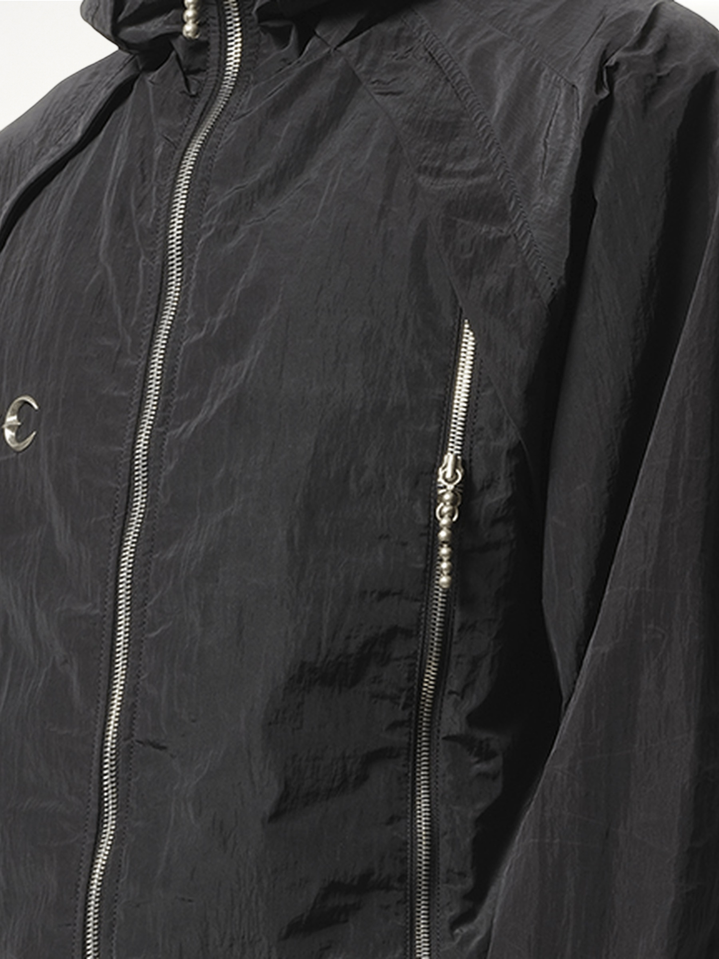 Scarred Wind Soldier Jacket in Black