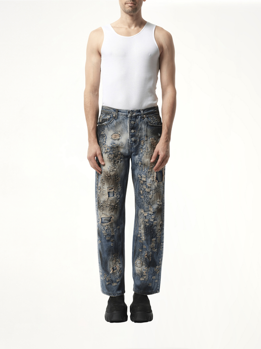 Combat Casualty Care Denim Pants in Blue