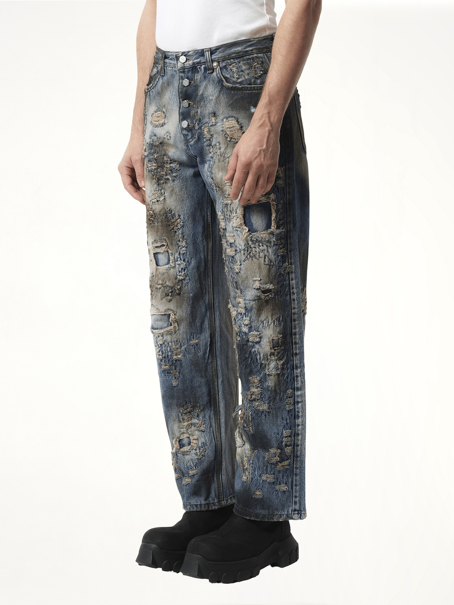 Combat Casualty Care Denim Pants in Blue
