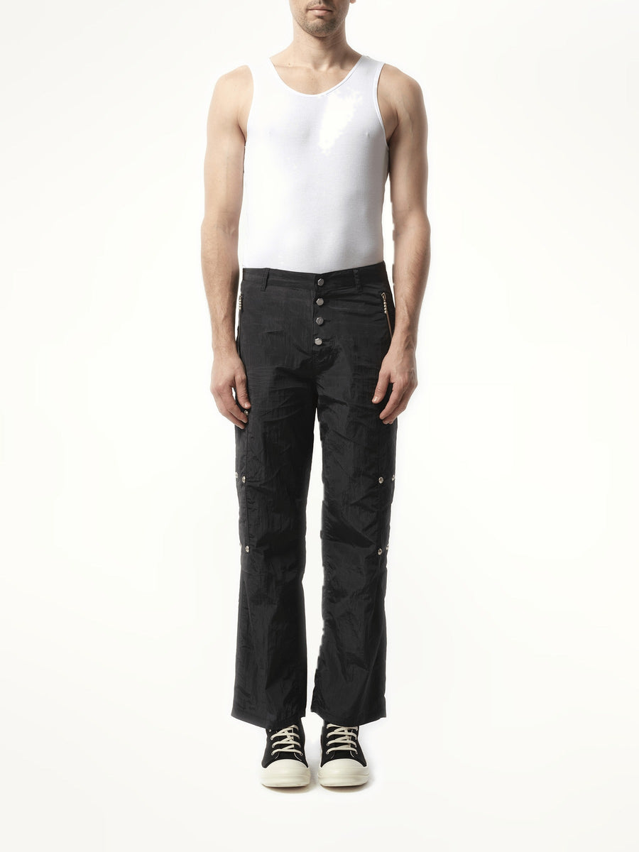 Thug Club Scarred Bio Army Pants in Black