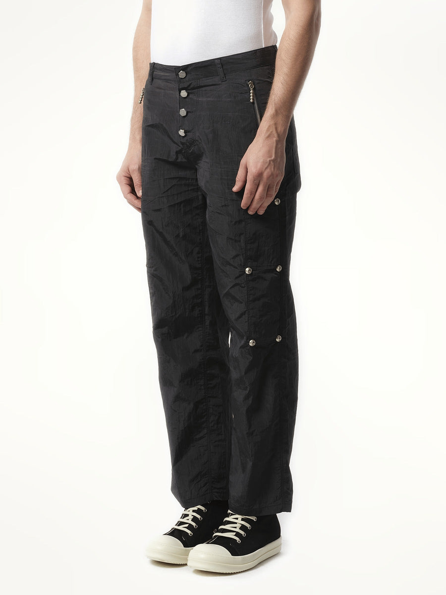 Thug Club Scarred Bio Army Pants in Black
