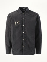 Thug Club Scarred Officer Shirt in Black