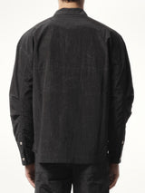 Thug Club Scarred Officer Shirt in Black
