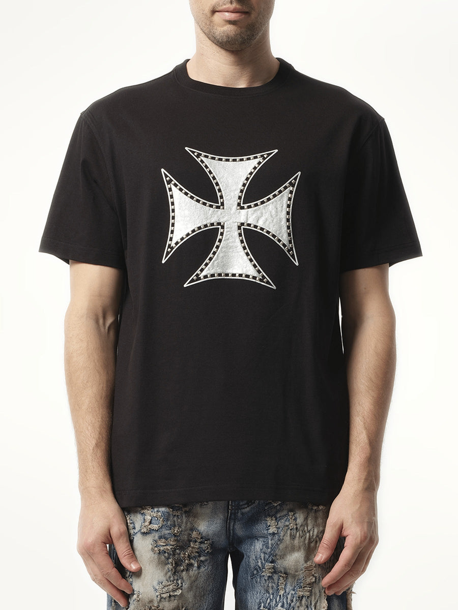Thug Club Chopper Icon T-Shirt in Black
