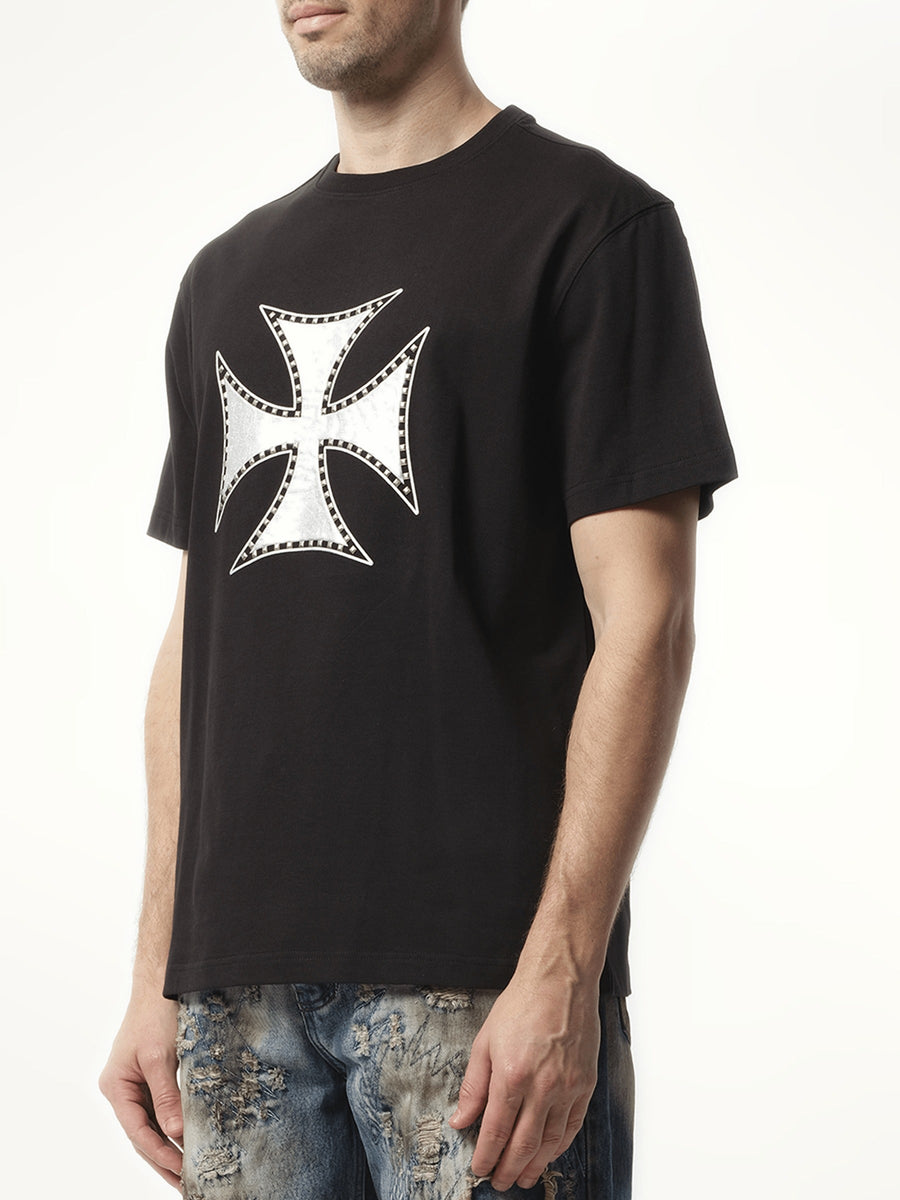 Thug Club Chopper Icon T-Shirt in Black