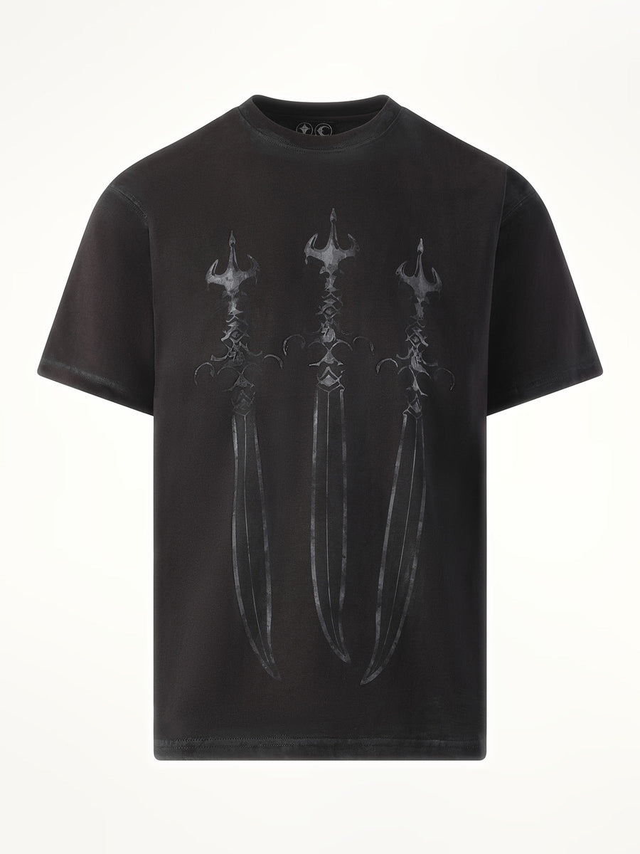 Thug Club SanToRyu Master T-Shirt in Black