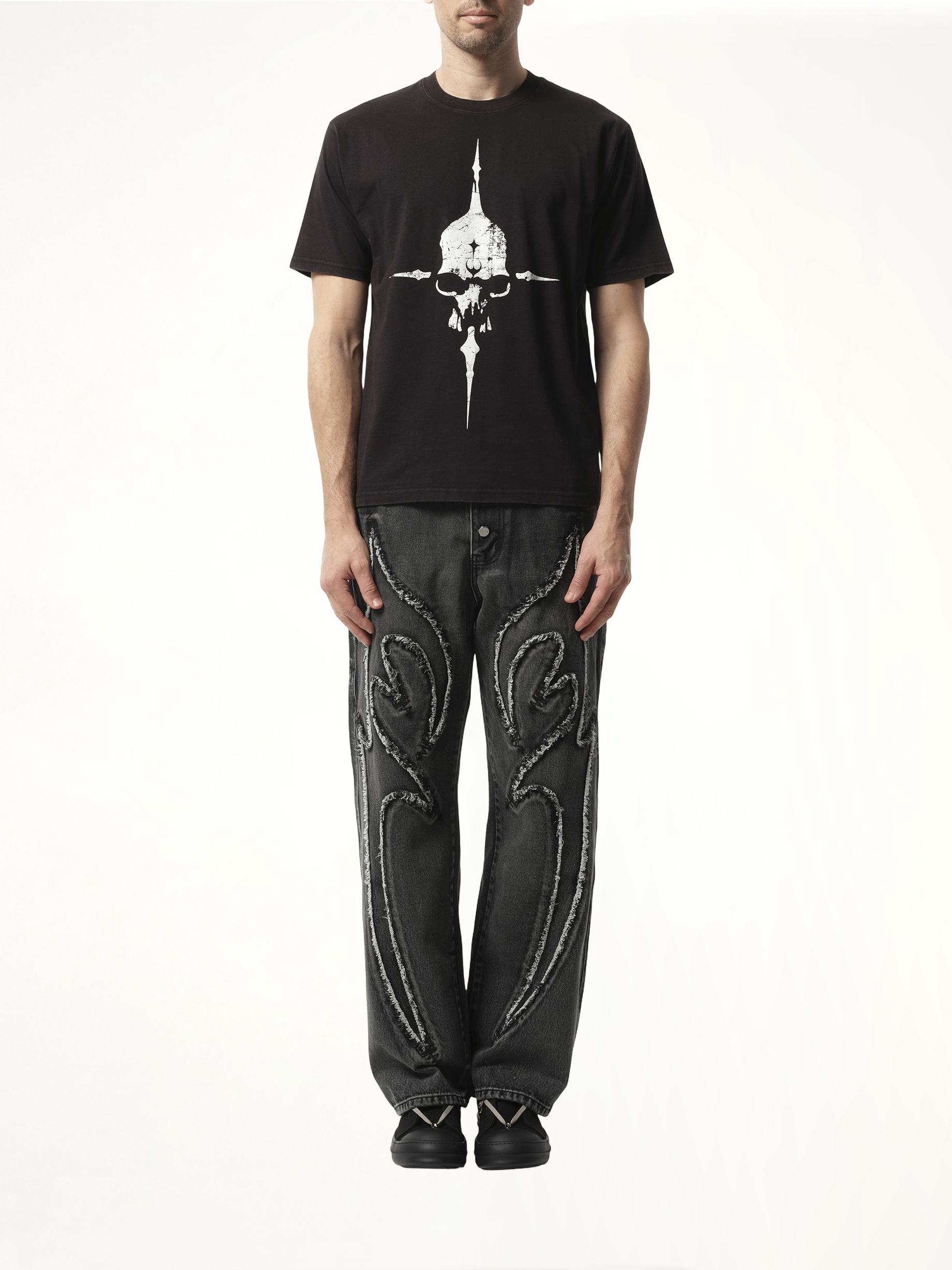 Peace T-Shirt in Black