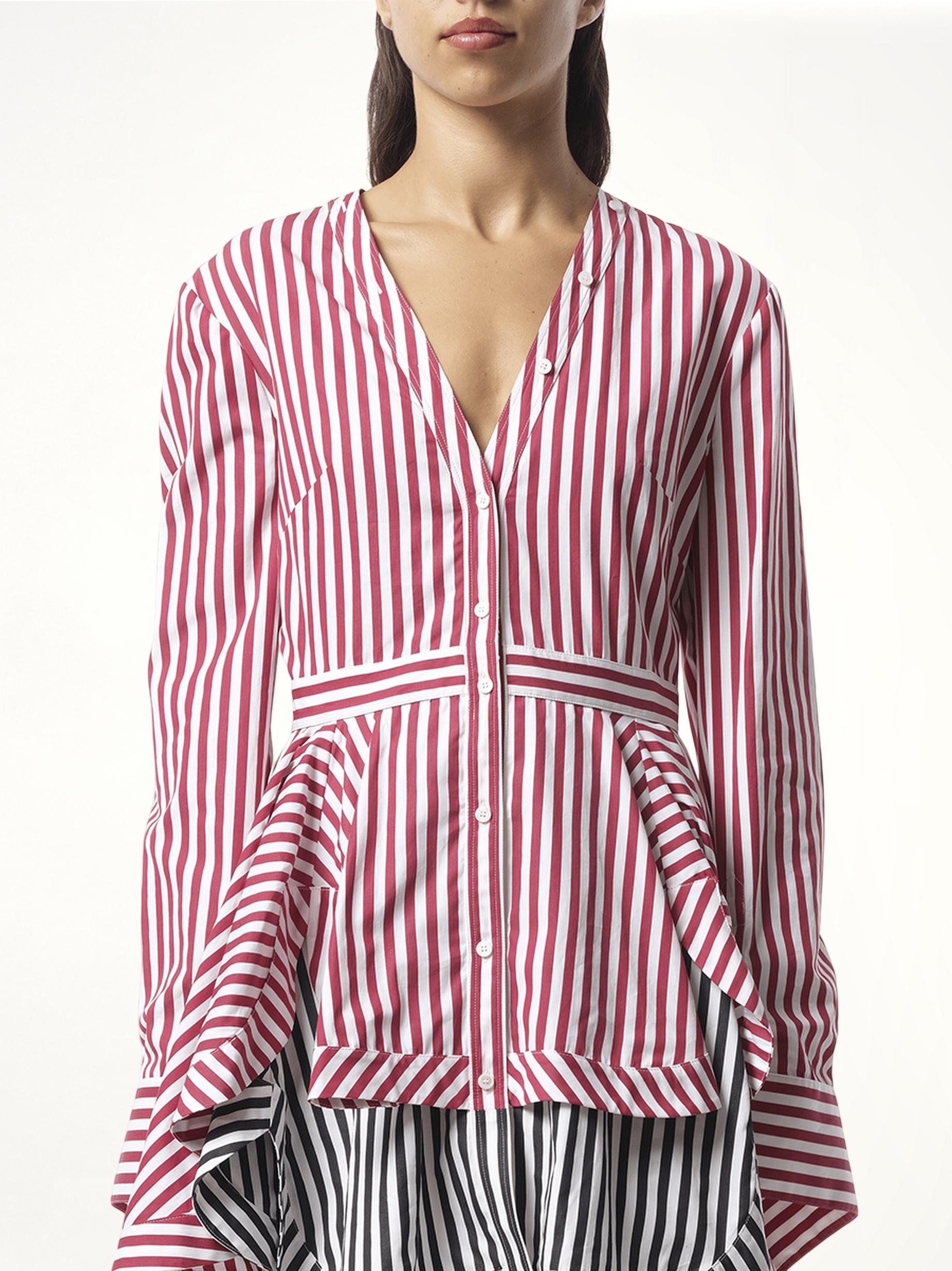 Stripe Shirt Dress