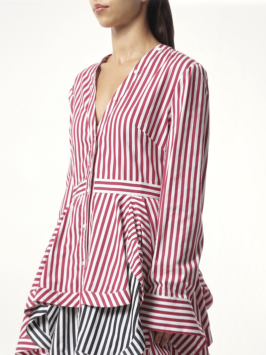 Stripe Shirt Dress