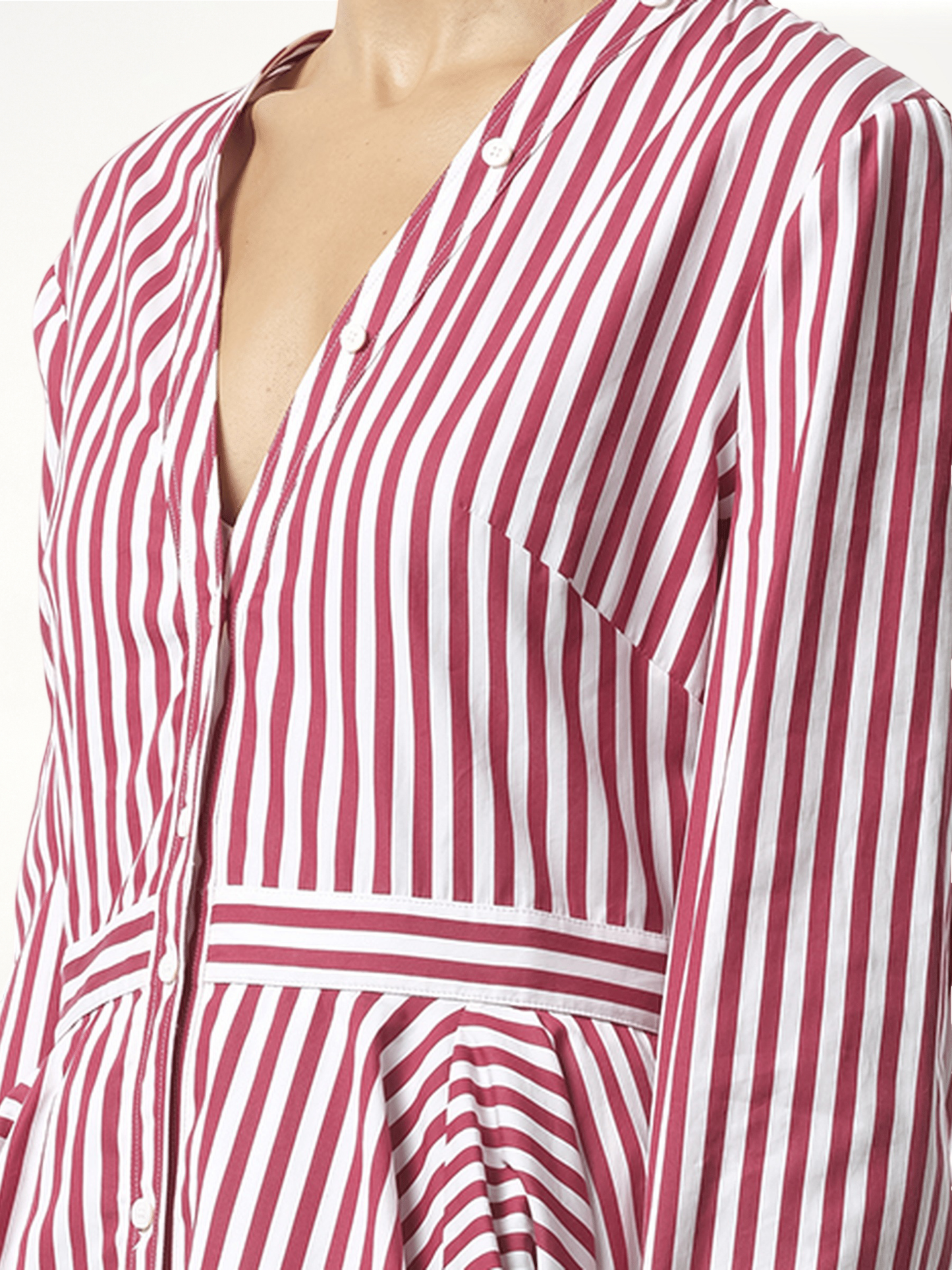 Stripe Shirt Dress