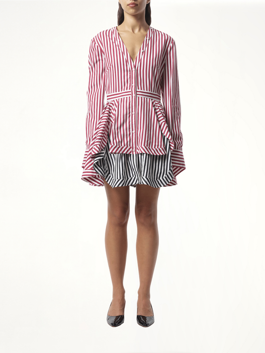Stripe Shirt Dress