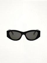 CL40308U Acetate Sunglasses in Black/Gold