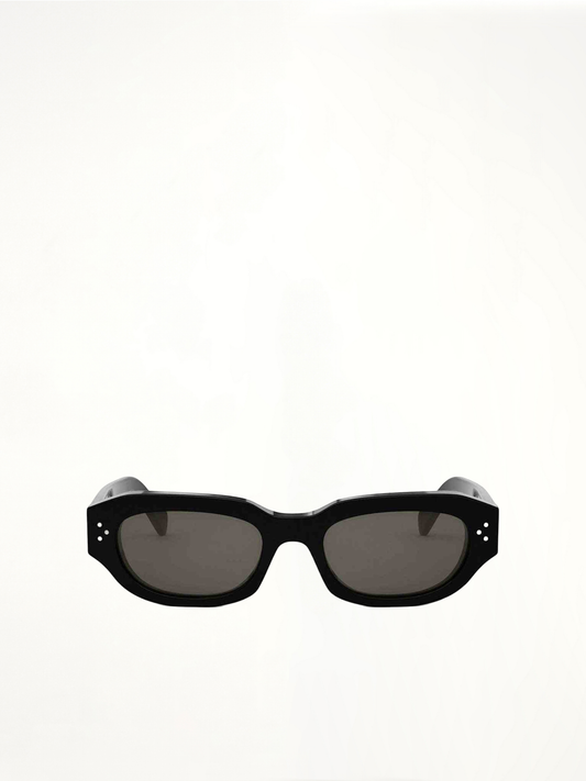 Celine CL40314I Acetate Sunglasses in Black/Silver