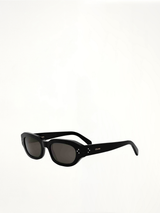 Celine CL40314I Acetate Sunglasses in Black/Silver