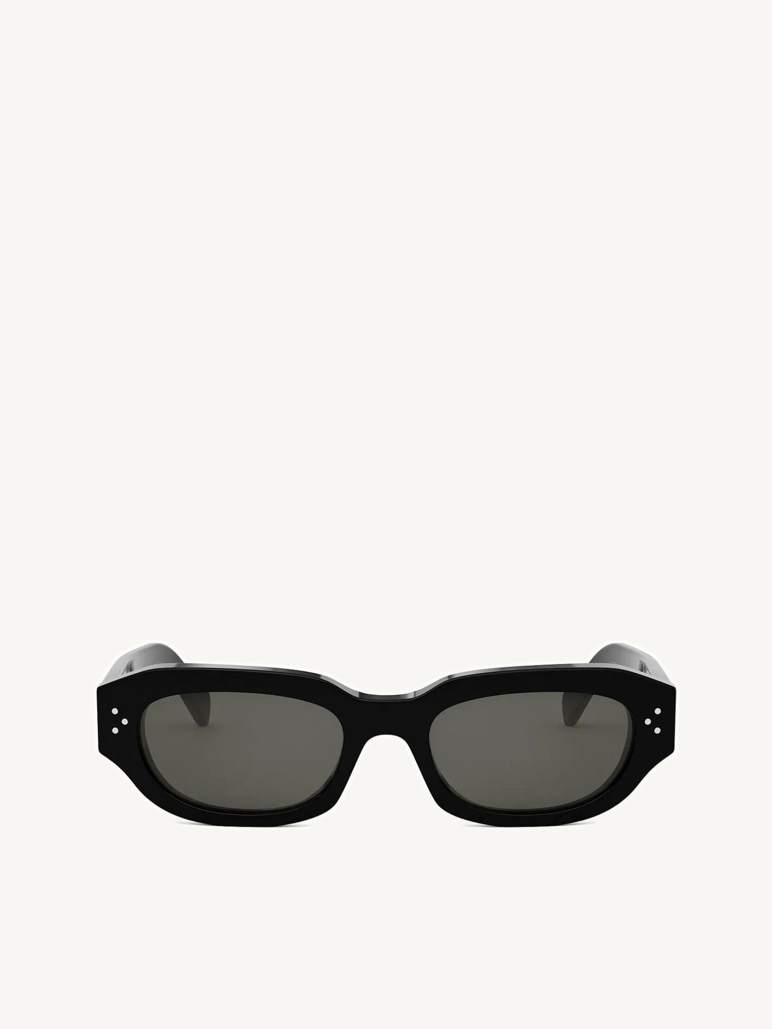 Celine CL40314I Acetate Sunglasses in Black/Silver