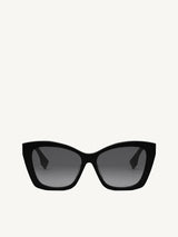 Fendi FE40151F 5701B Acetate Sunglasses in Black
