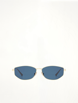 Dior DIORCANNAGE B1U B0B057 Sunglasses in Gold/Blue