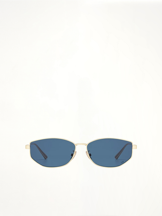 Dior DIORCANNAGE B1U B0B057 Sunglasses in Gold/Blue