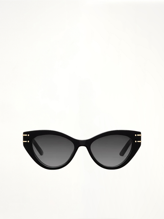 Dior DIORSIGNATURE B7I 10A152 Sunglasses in Black/Gold