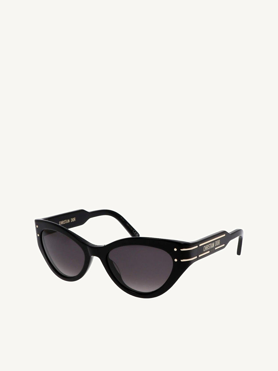 Dior DIORSIGNATURE B7I 10A152 Sunglasses in Black/Gold