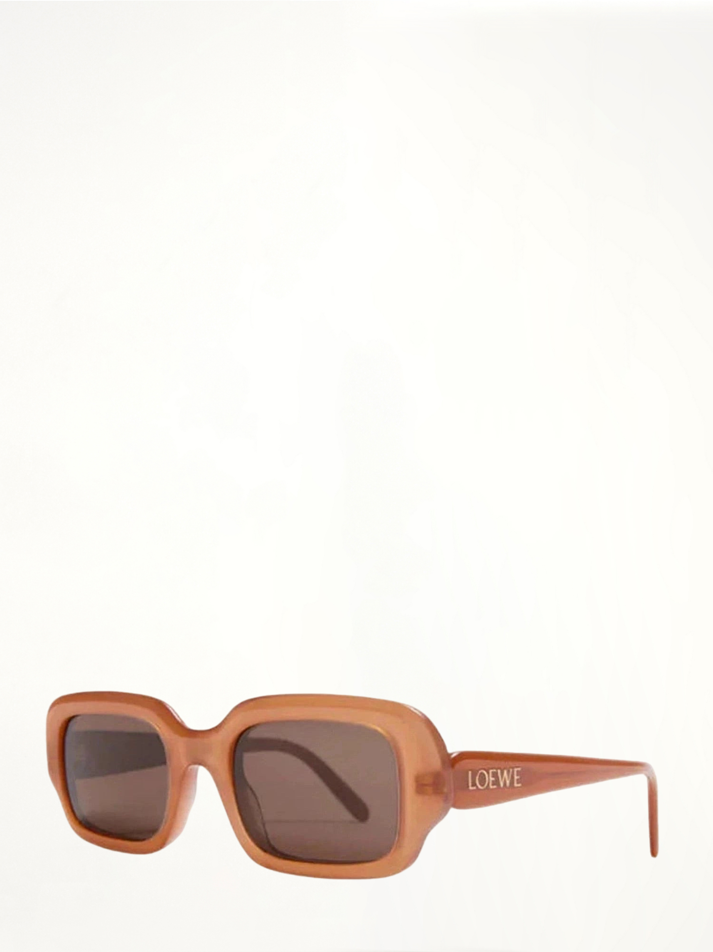 Loewe LW40158F Acetate Sunglasses in Caramel