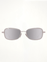 Loewe LW40159U Metal Sunglasses in SIlver