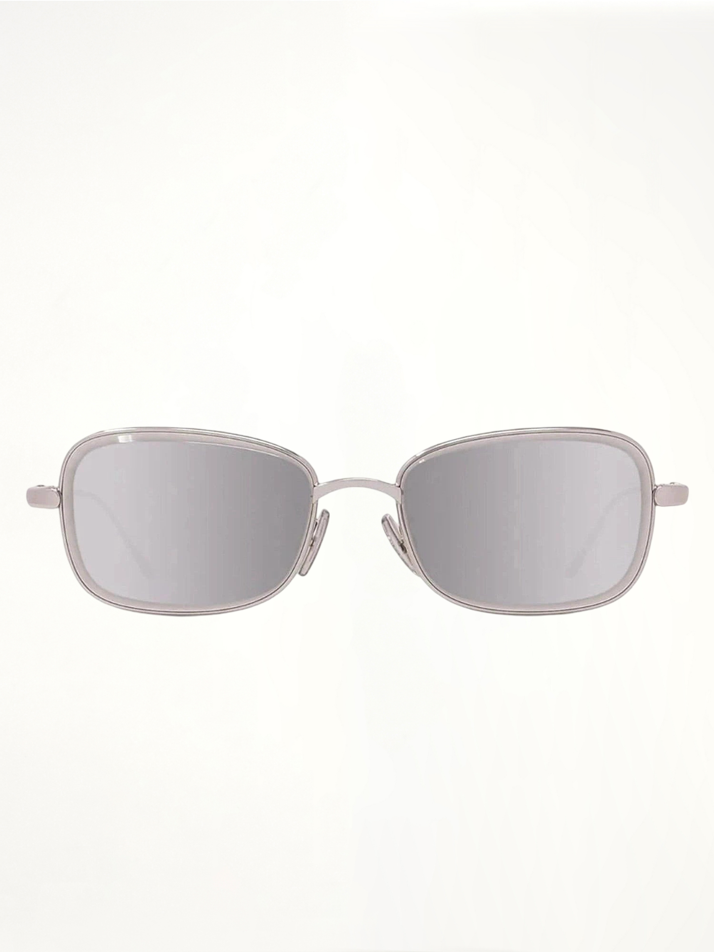 Loewe LW40159U Metal Sunglasses in SIlver