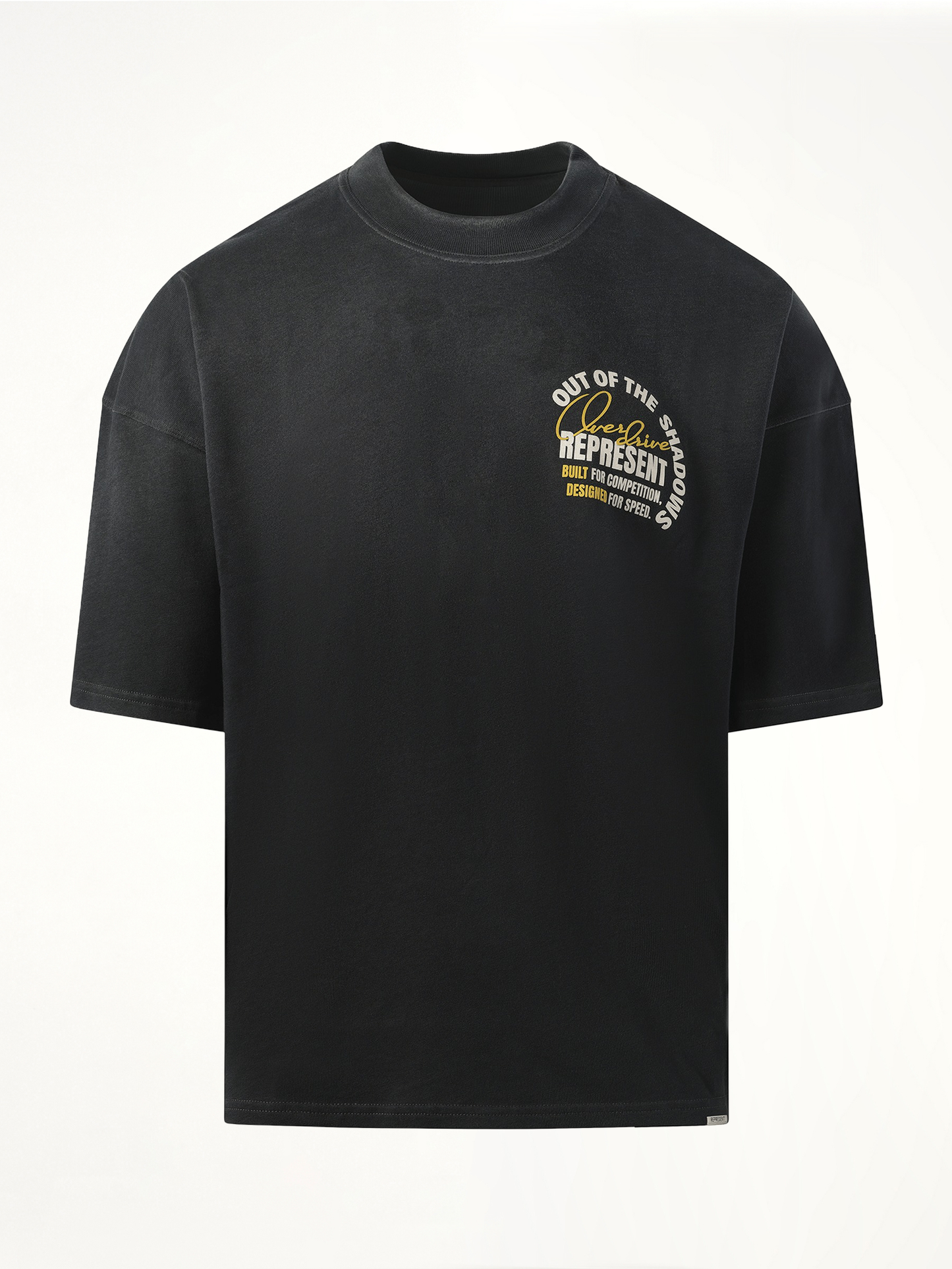 Out Of The Shadows T-Shirt in Stained Black