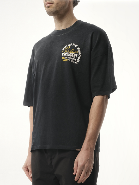 Out Of The Shadows T-Shirt in Stained Black