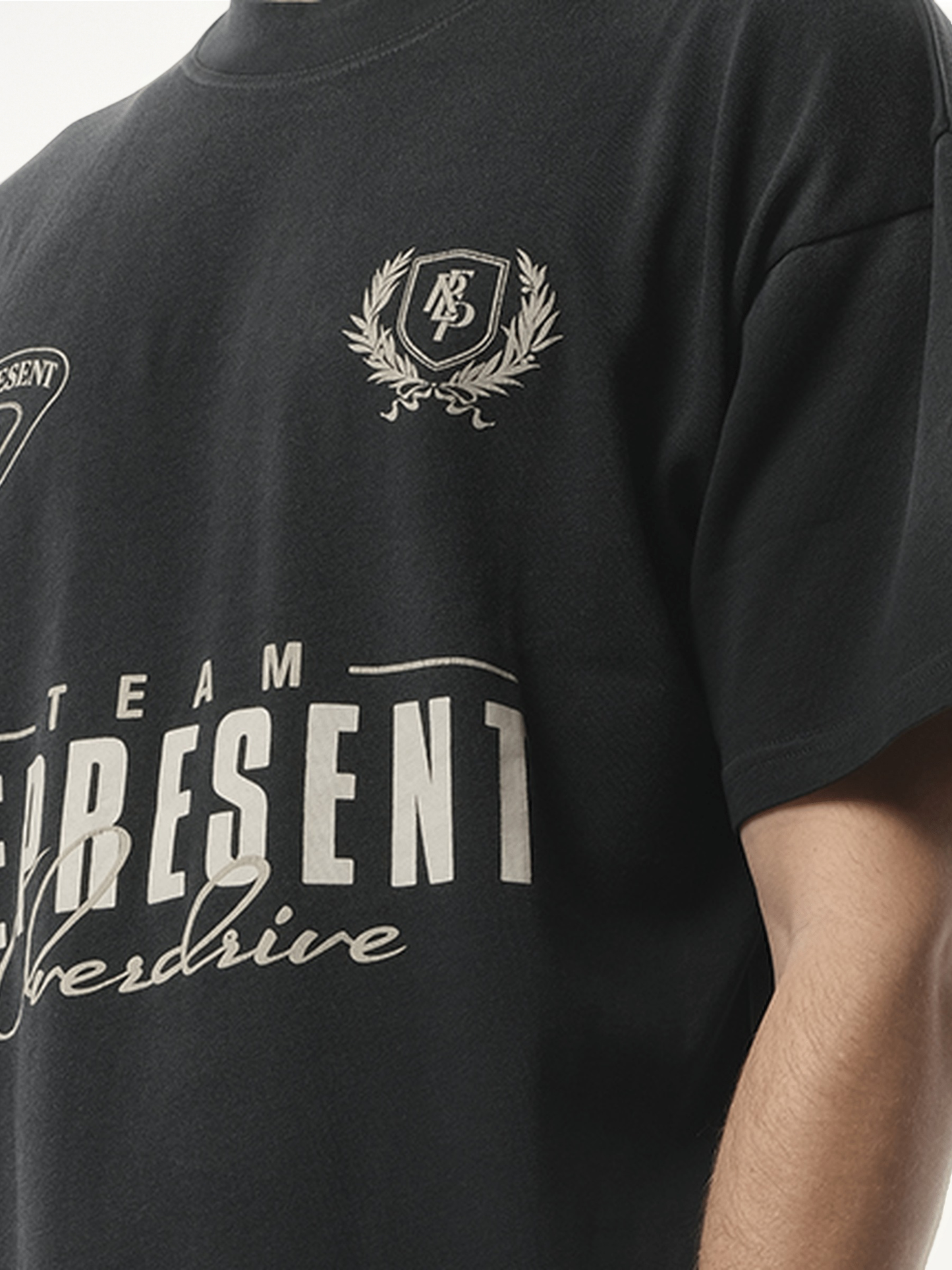 World Championship T-Shirt in Stained Black