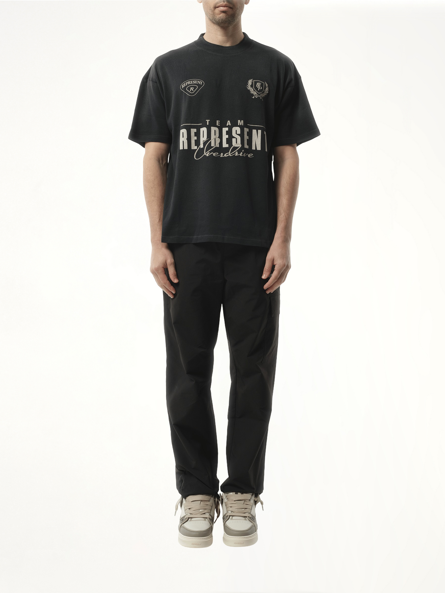 World Championship T-Shirt in Stained Black