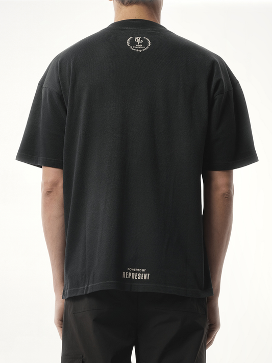 World Championship T-Shirt in Stained Black