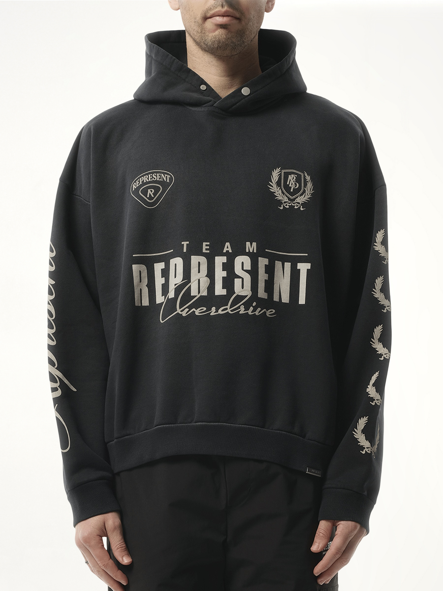 World Championship Hoodie in Stained Black