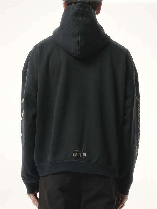 World Championship Hoodie in Stained Black