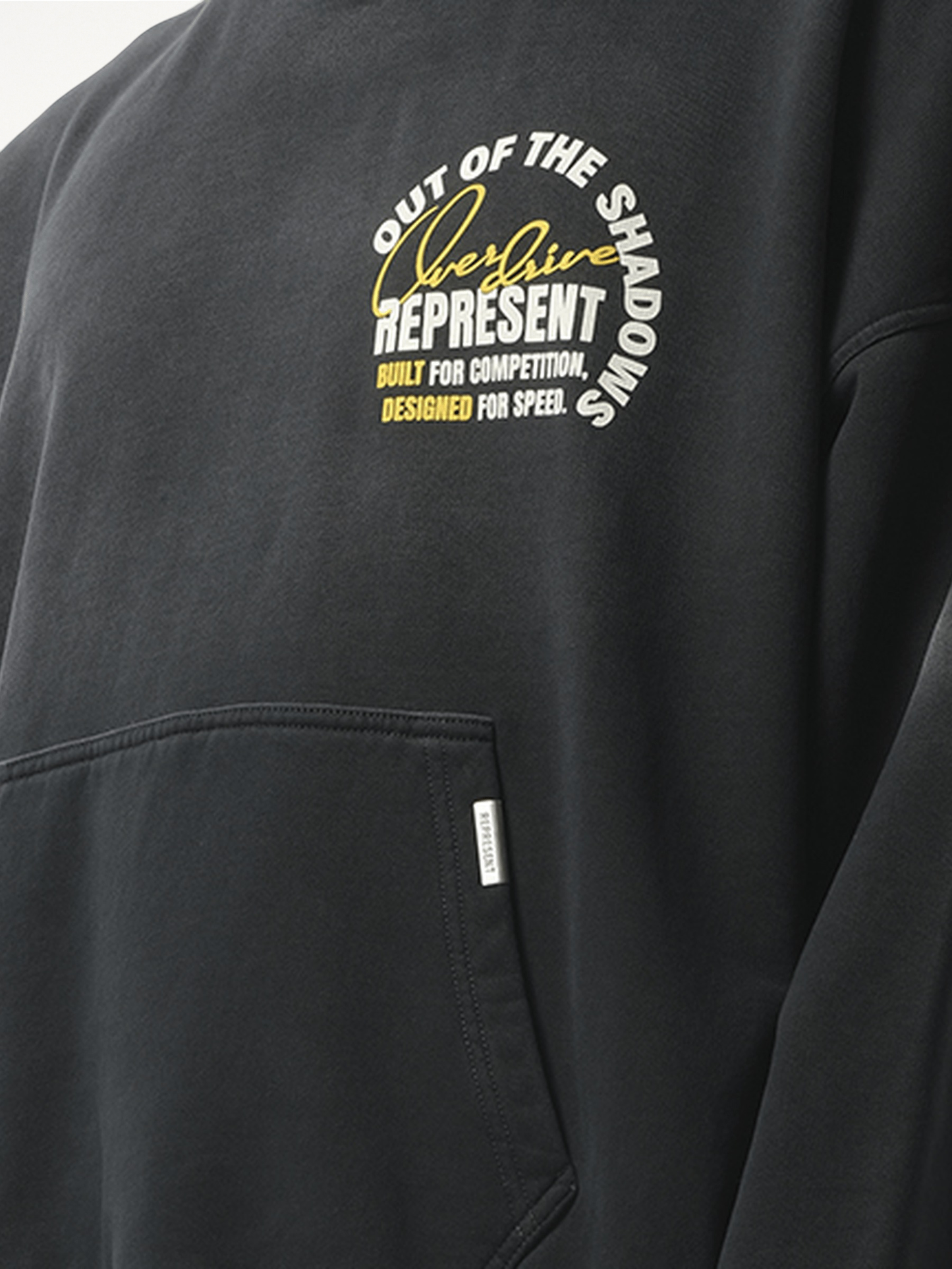 Out Of The Shadows Hoodie in Stained Black