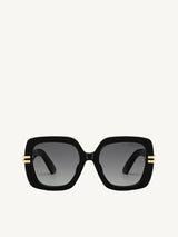 CDIOR S2F 10A155 Sunglasses in Black/White