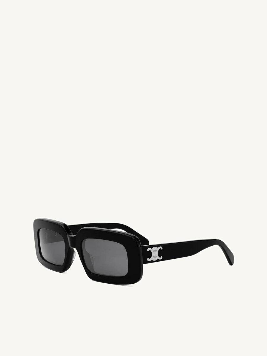 Cl40313U Acetate Sunglasses in Black