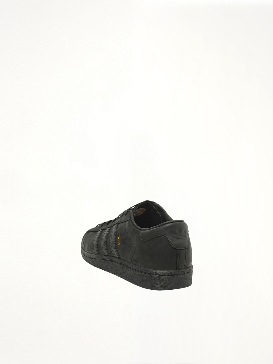 Adidas X Chavarria Dress Shoes in Black Back View | WILLY CHAVARRIA