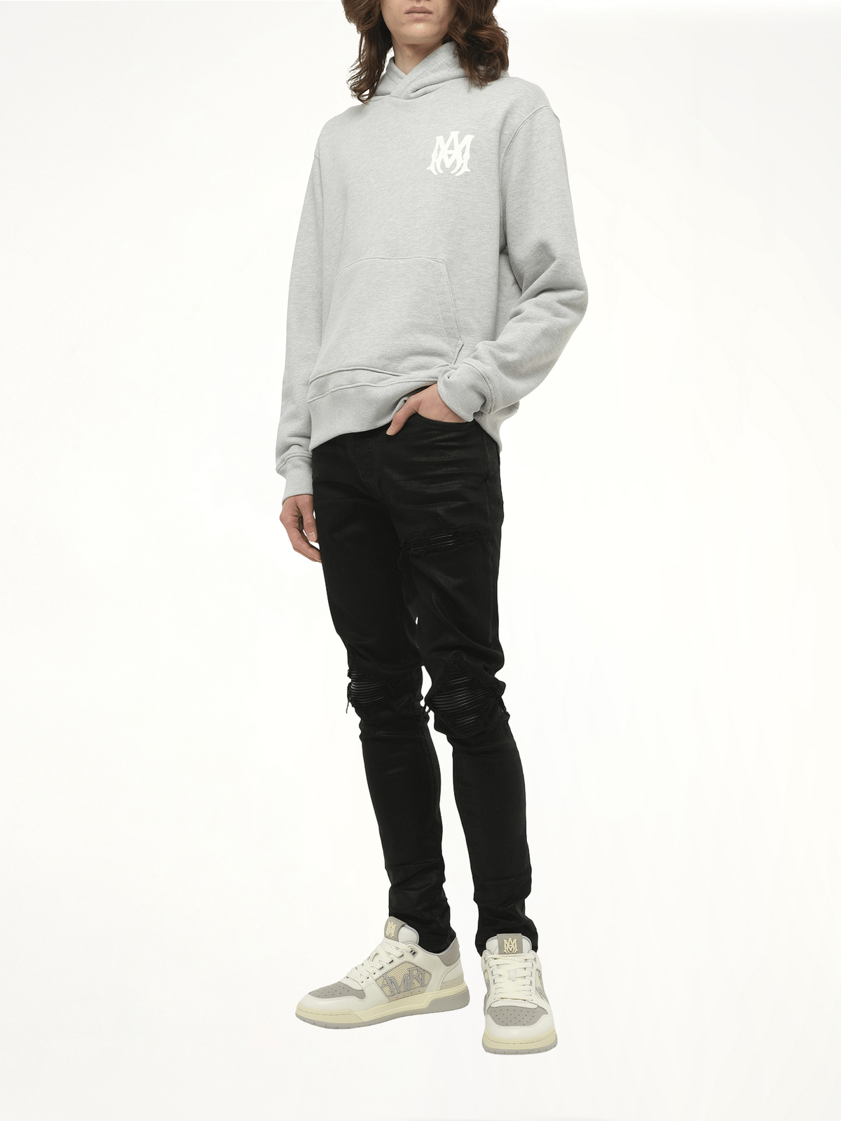 MA Core Logo Hoodie in Grey