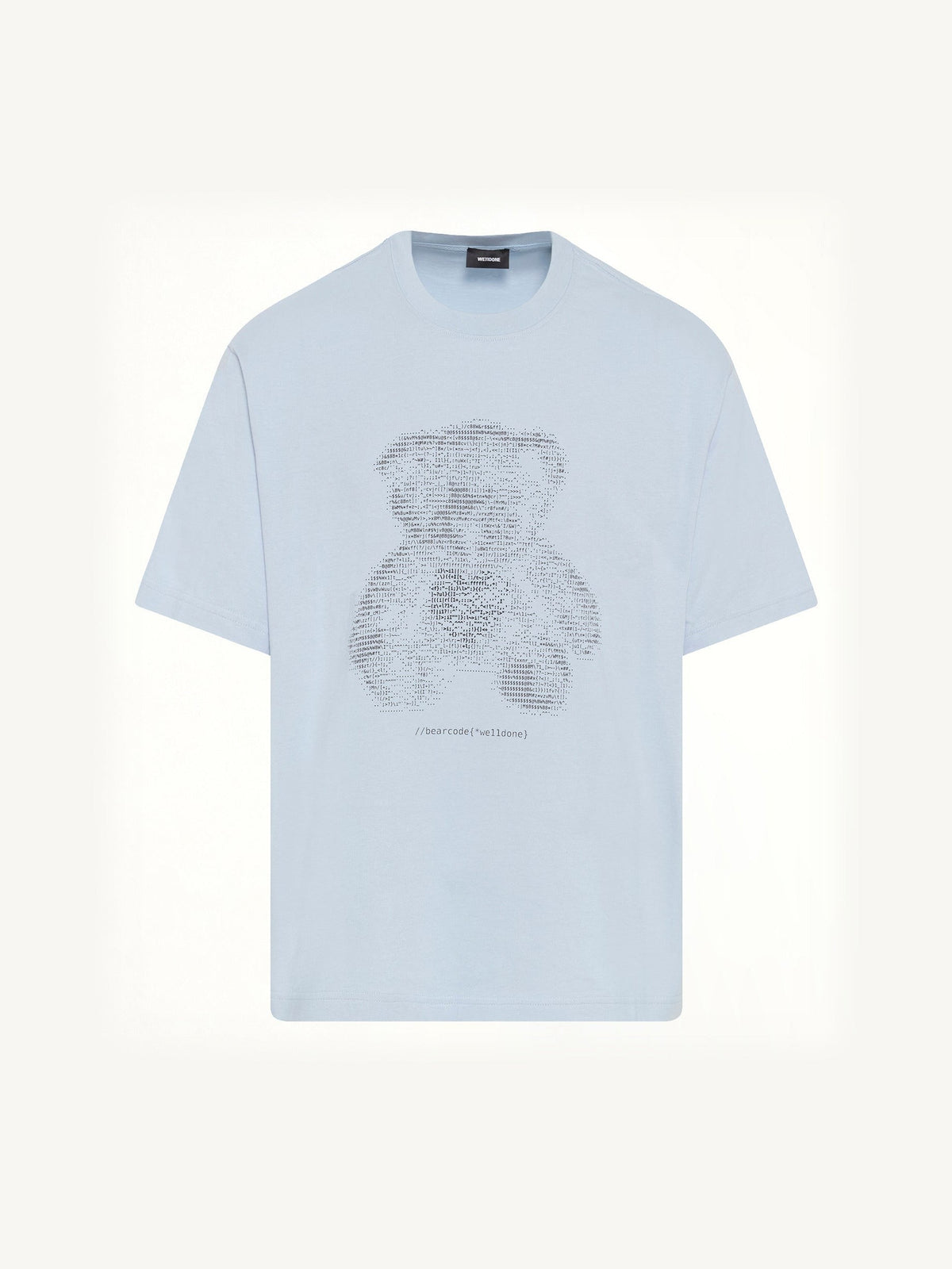 Coding Teddy T-Shirt in Sky