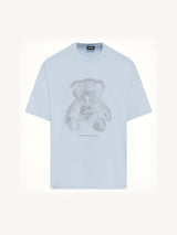 Coding Teddy T-Shirt in Sky