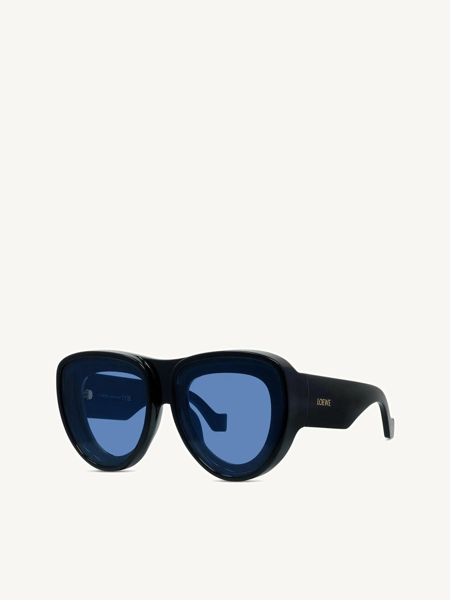 LW40170U INJECTED Sunglasses in Black