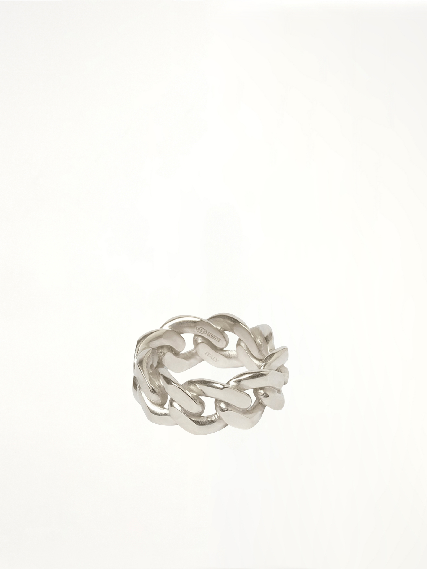 Gourmette Reference Ring in Silver