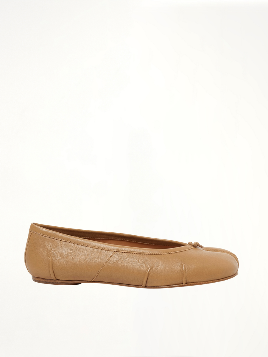 Tabi New Ballerina in Nude Side View | MAISON MARGIELA
