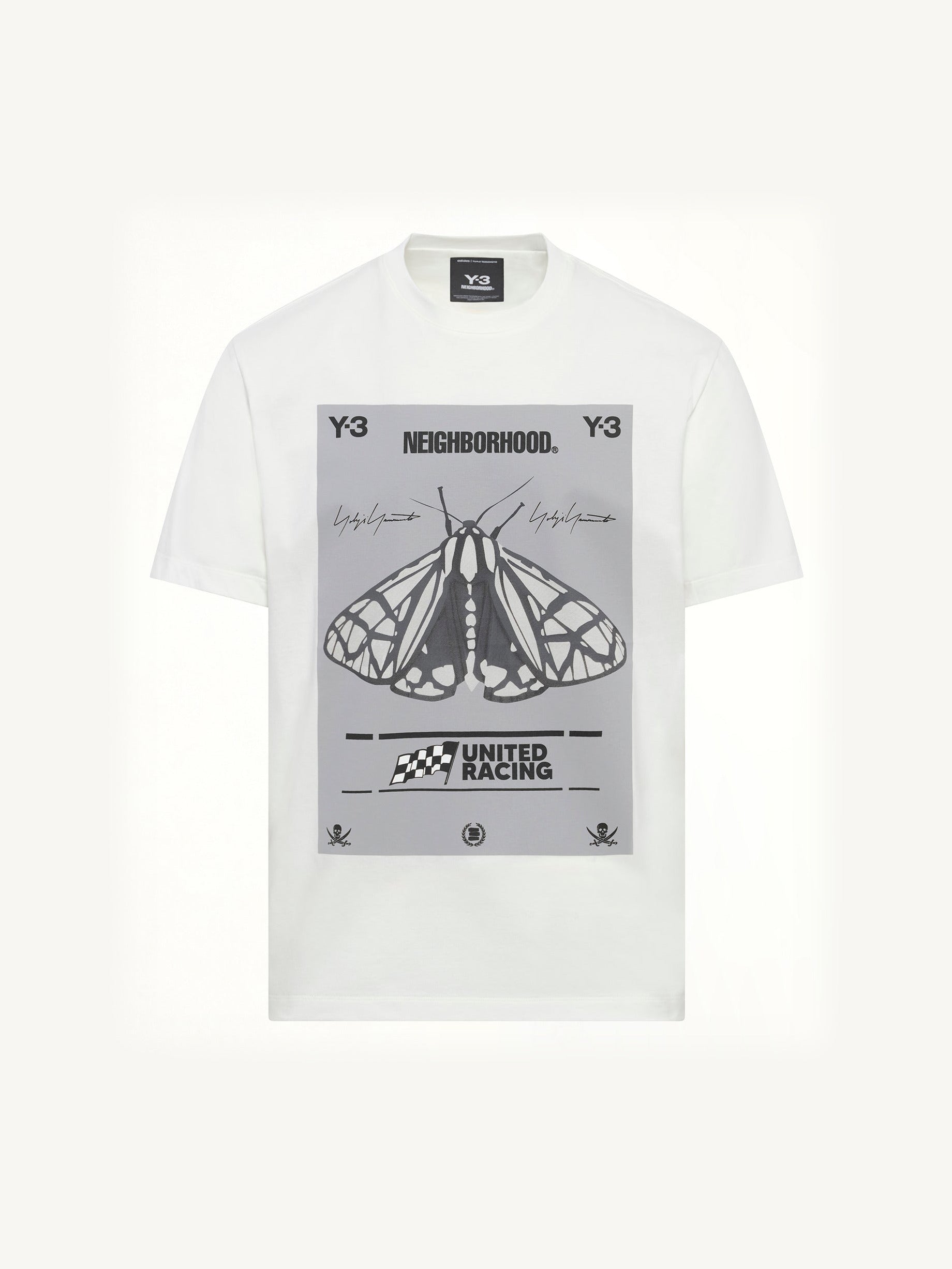 Y-3 X NBHD Graphic T-Shirt in White