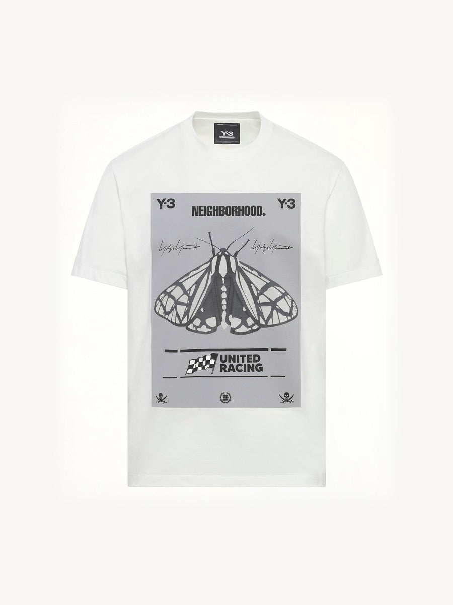 Y-3 X NBHD Graphic T-Shirt in White