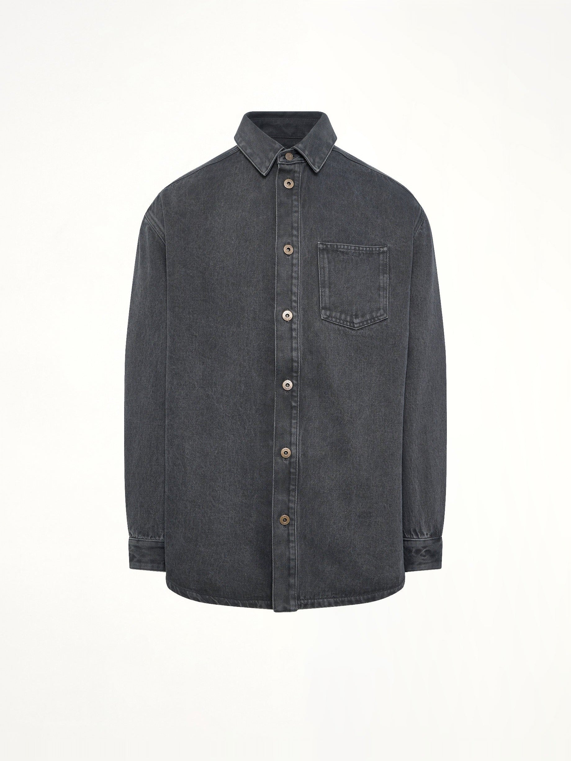 Anagram Overshirt in Black