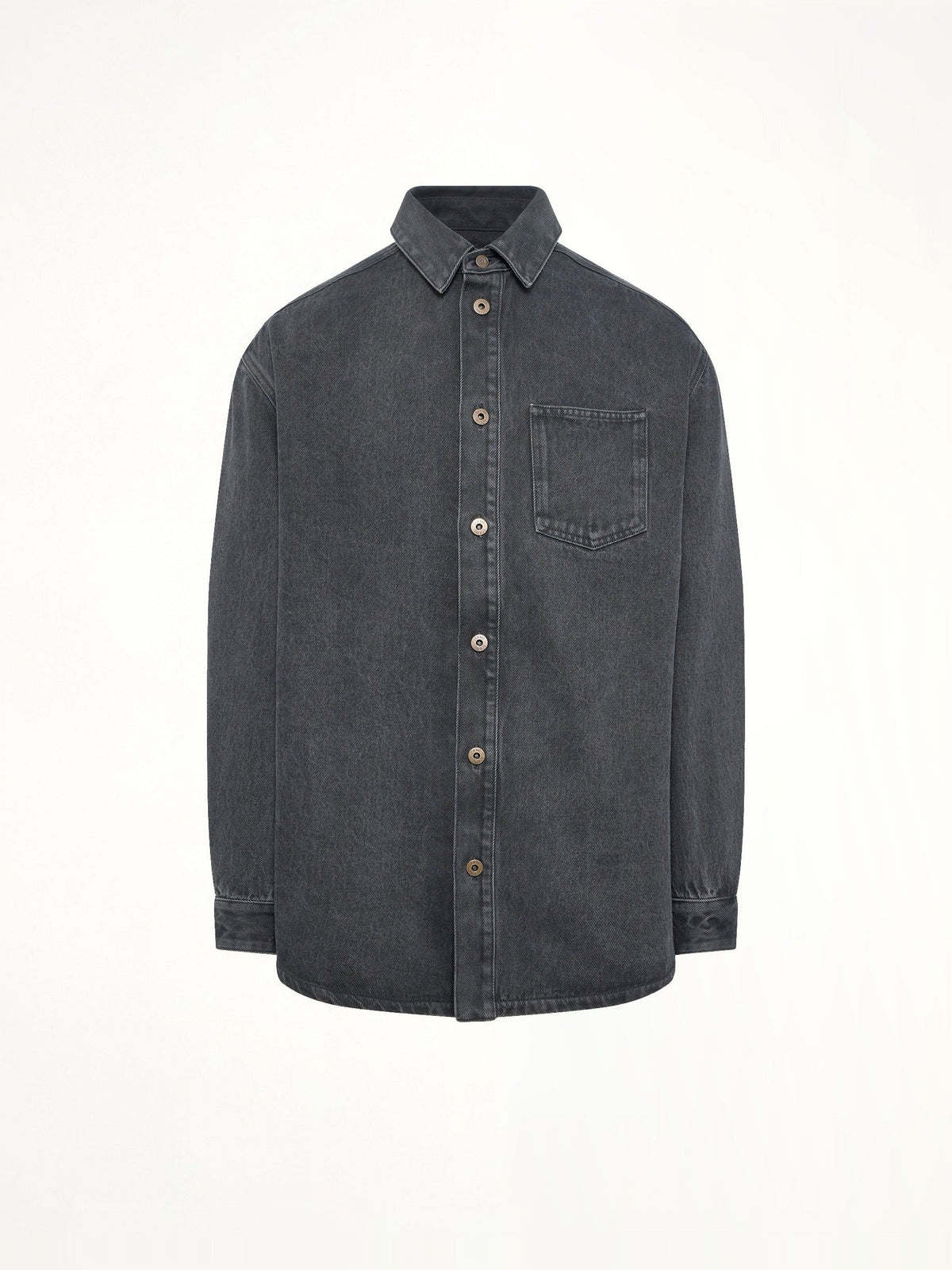 Anagram Overshirt in Black