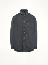 Anagram Overshirt in Black