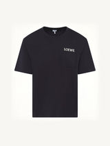 Loewe Relaxed Fit T-Shirt in Dark Navy Blue